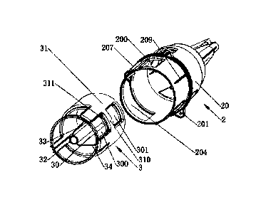 A single figure which represents the drawing illustrating the invention.